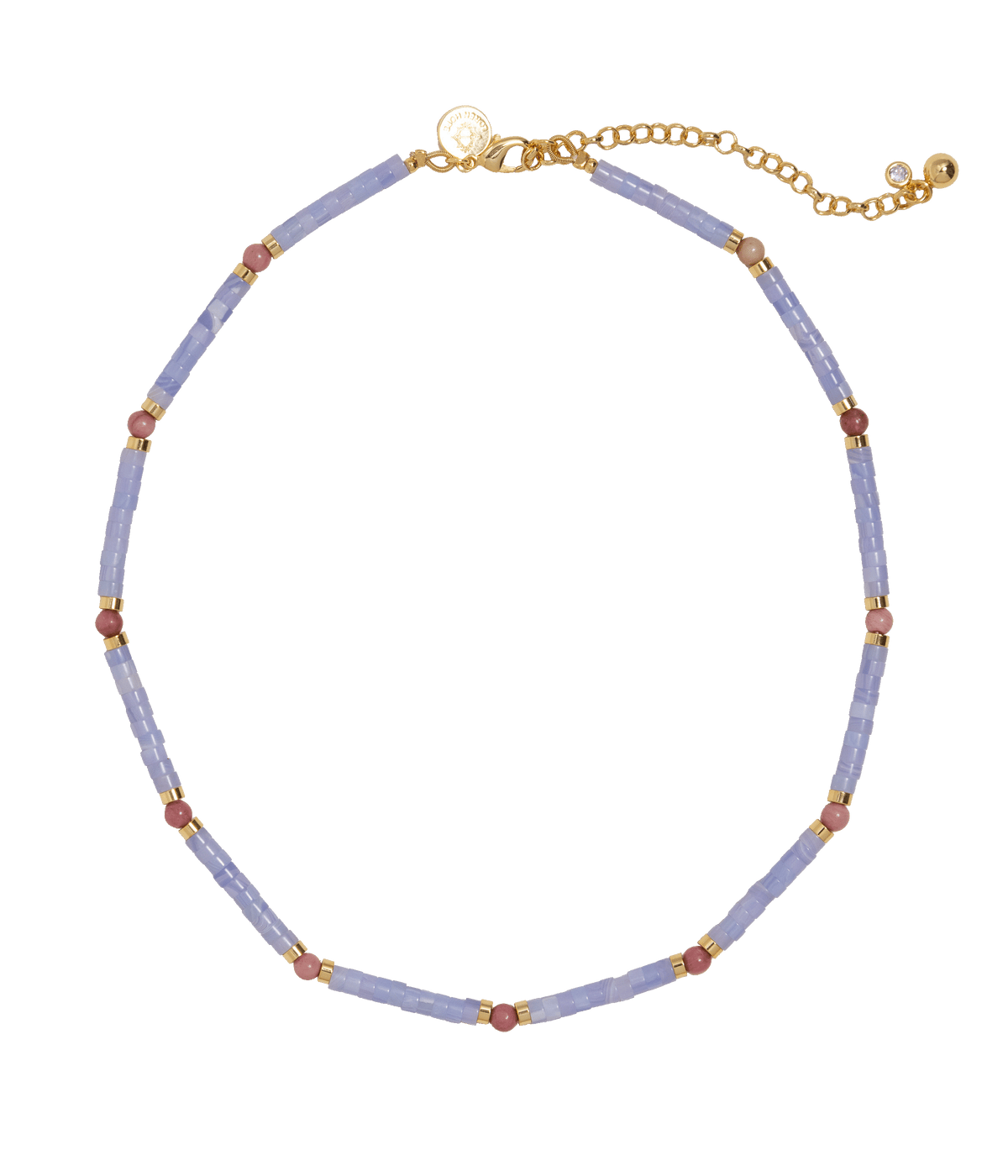 Oriel Necklace in Violet - Loren Hope