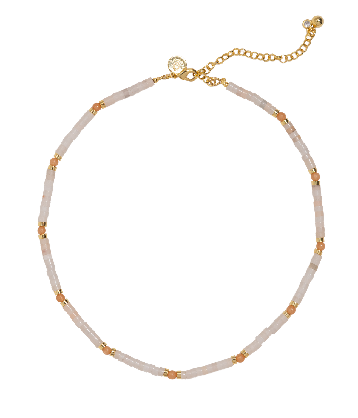 Oriel Necklace in White - Loren Hope