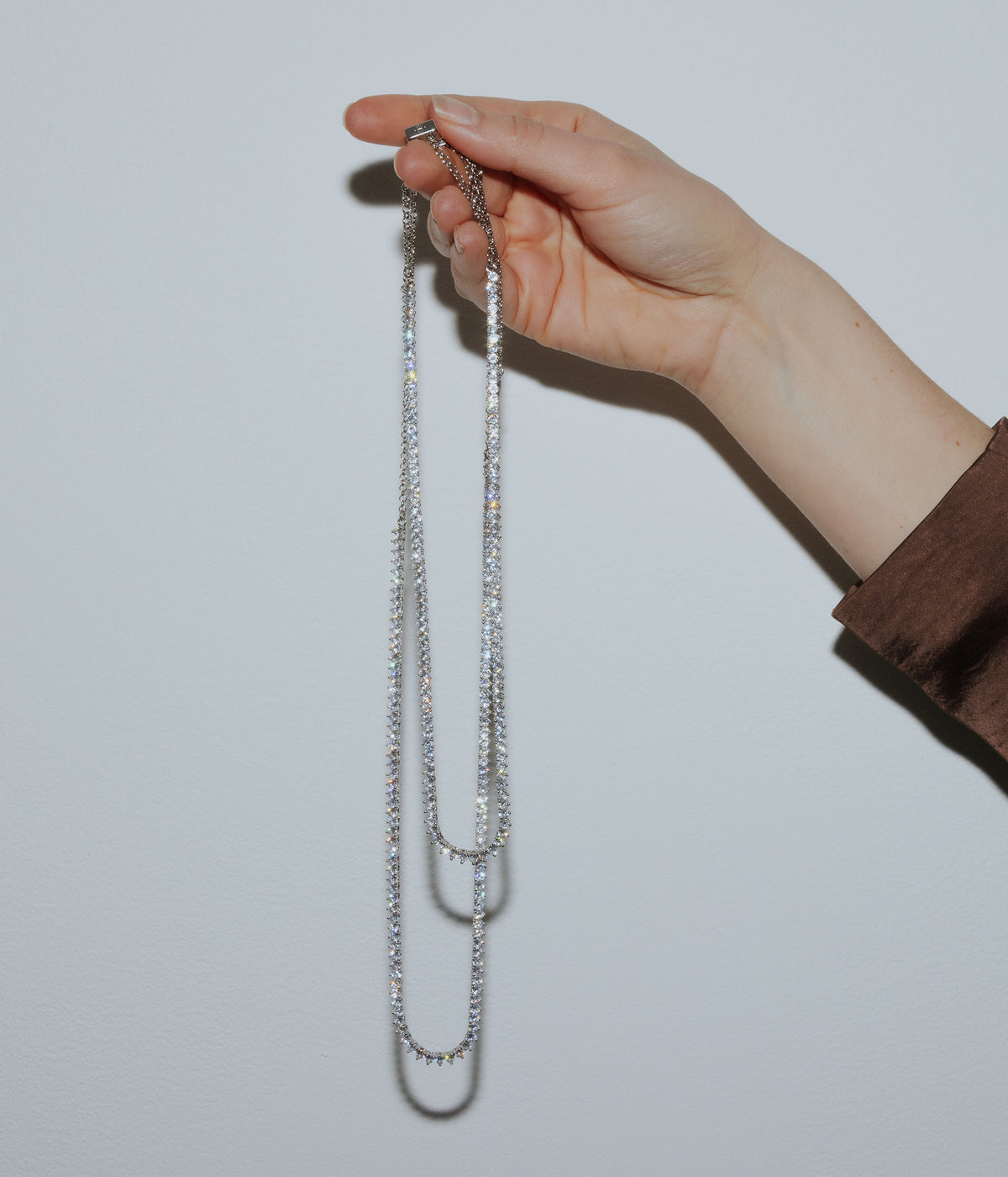 Mercer Slider Tennis Necklace - Loren Hope