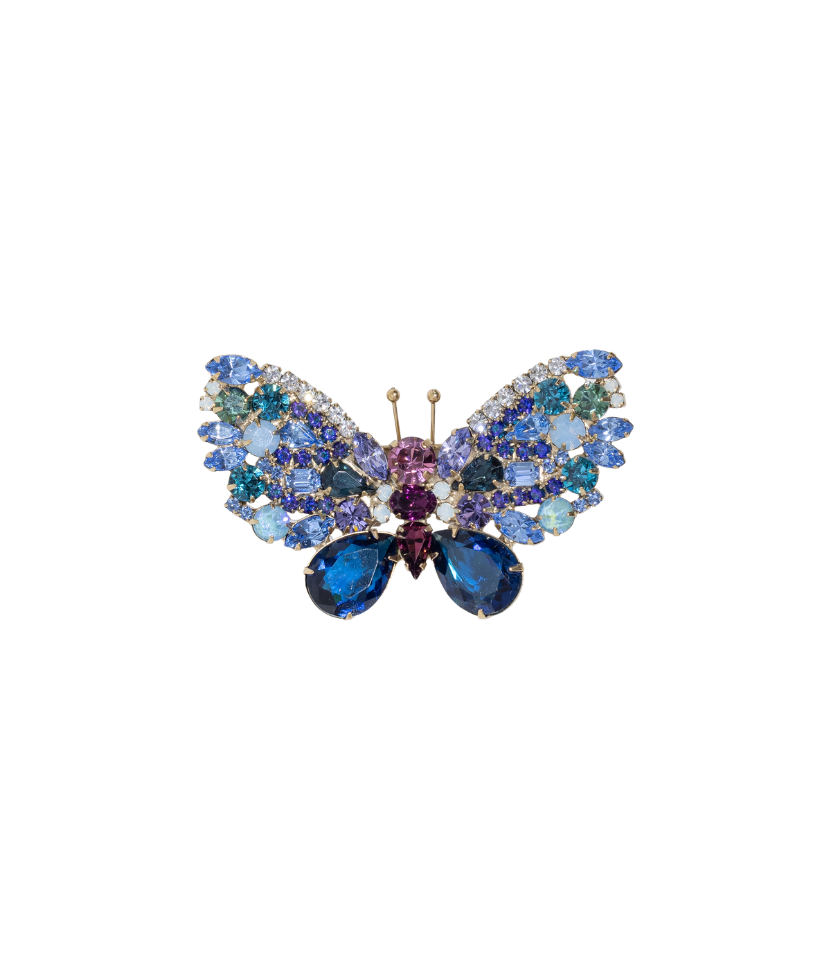 Medium Butterfly in Montana / Amethyst / Light Sapphire