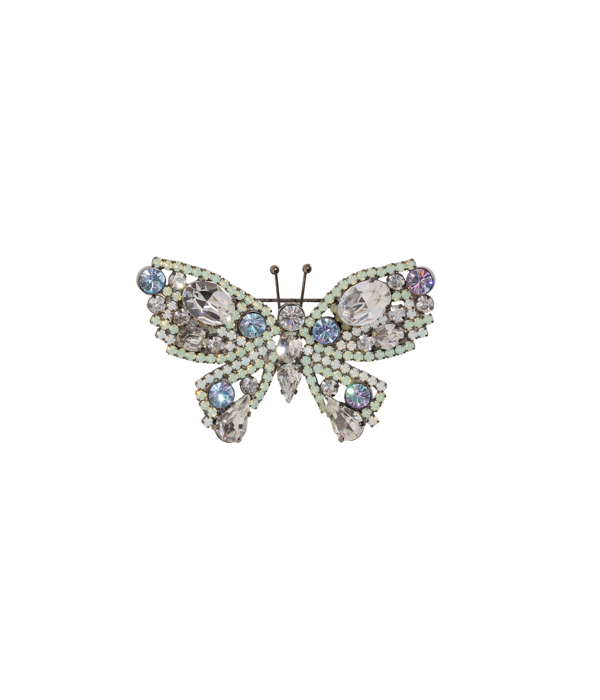 Small Butterfly in Chrysolite Opal / Crystal / Vitrail Light - Loren Hope