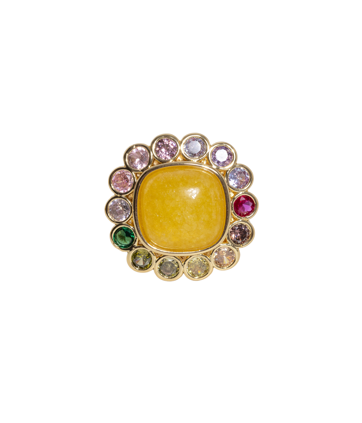 Ambrose Cocktail Ring in Tourmaline