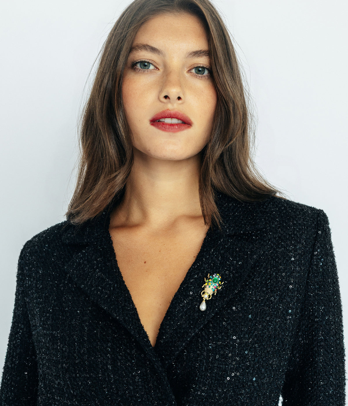 Bibi Beetle Brooch