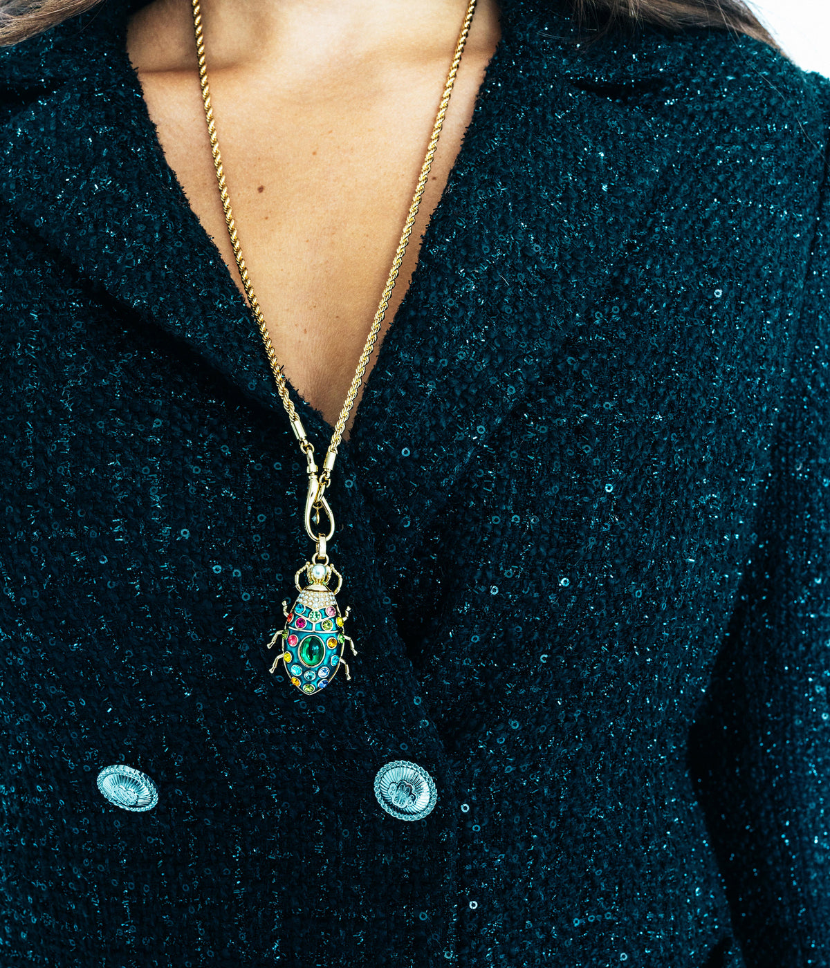 Bibi Beetle Pendant
