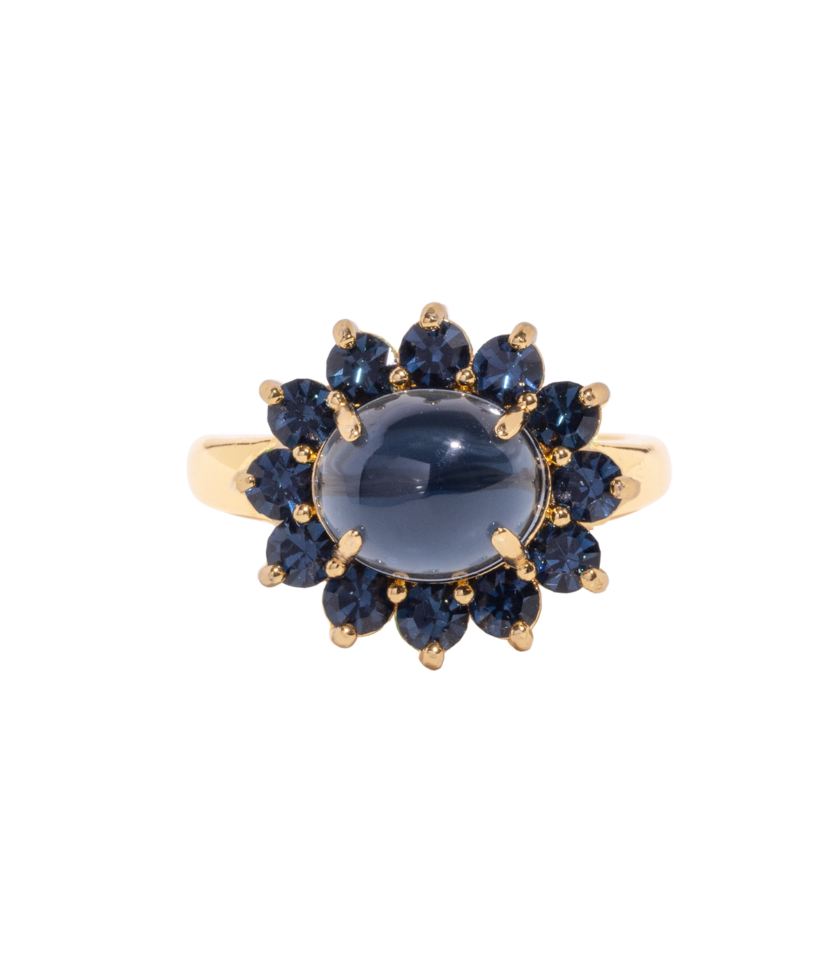 Georgie Ring in Navy - Loren Hope