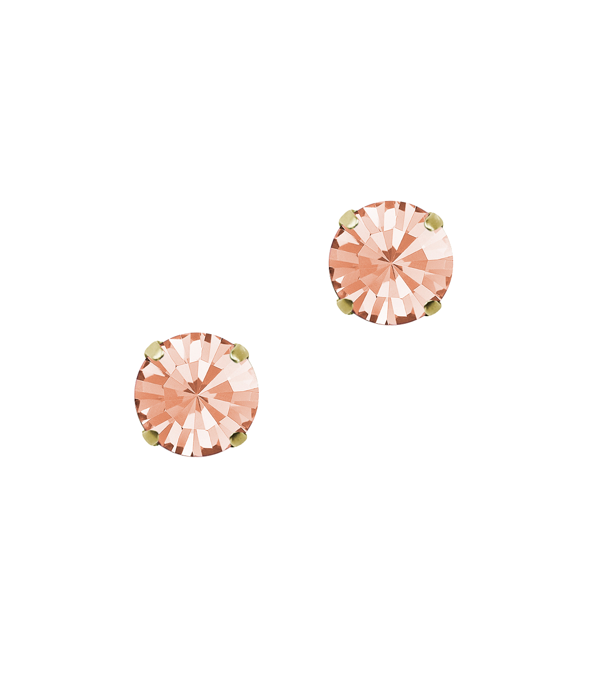 Kaylee Studs in Apricot - Loren Hope