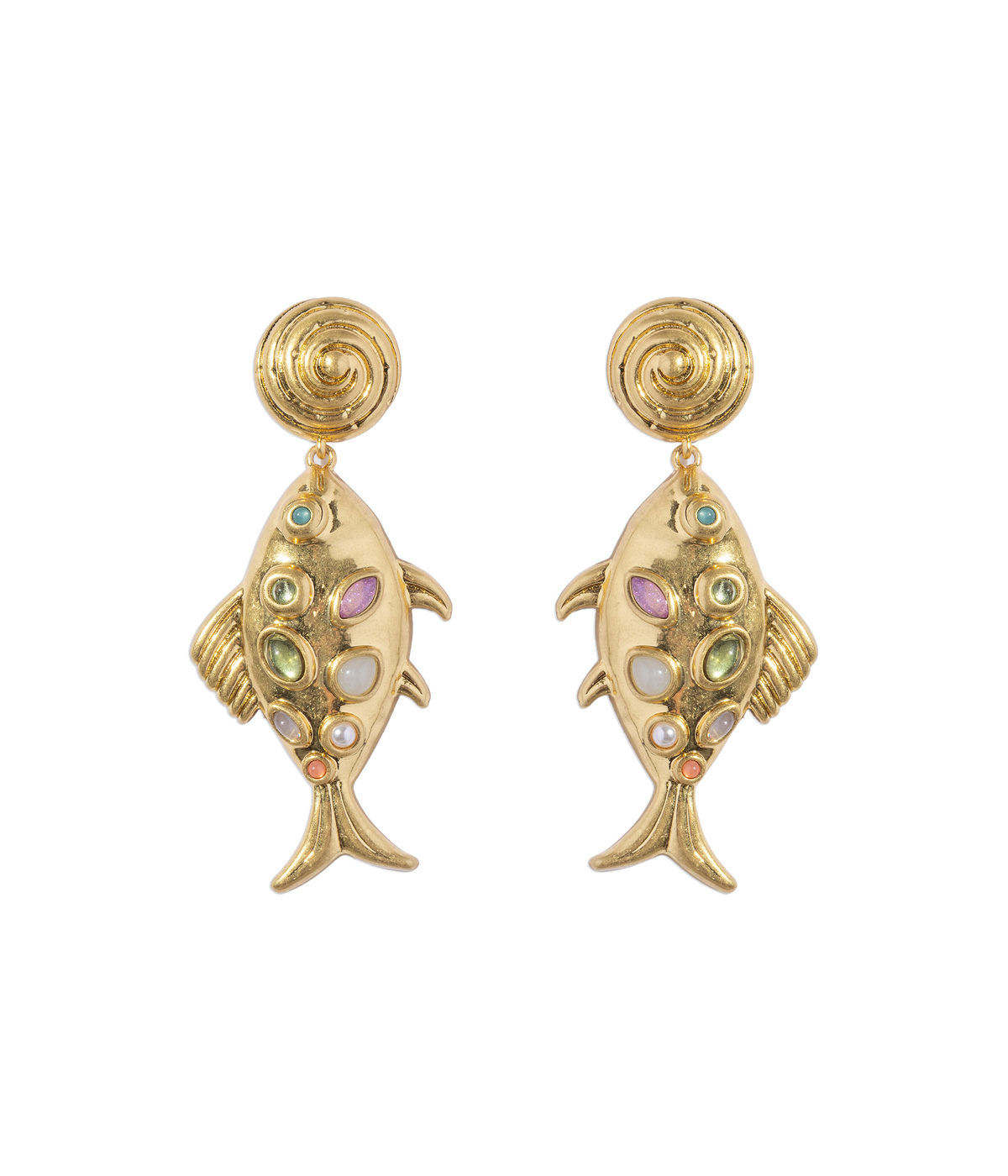 Kamari Fish Earrings - Loren Hope
