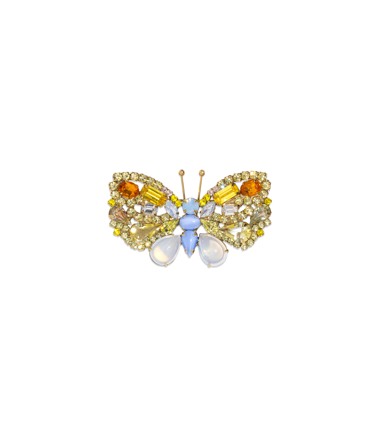 Butterfly in Blue Opal / Jonquil / White Opal - Limited Edition of 20 - Loren Hope
