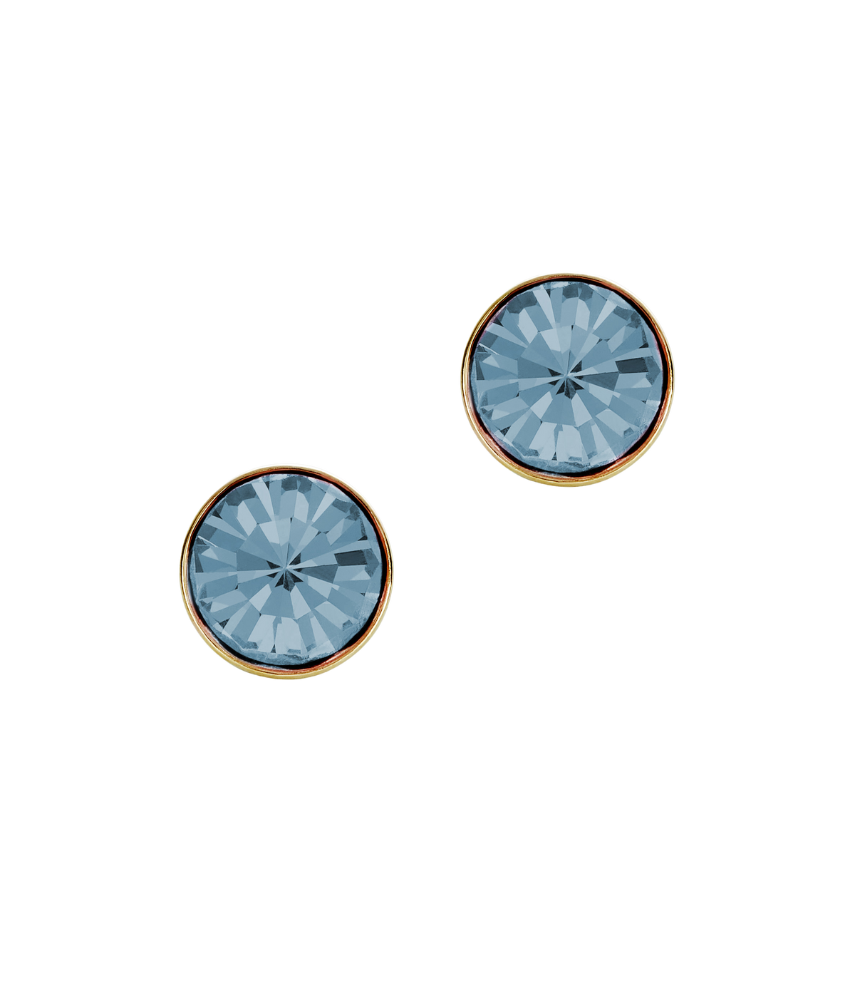 Demi Studs in Smoked Sapphire - Loren Hope