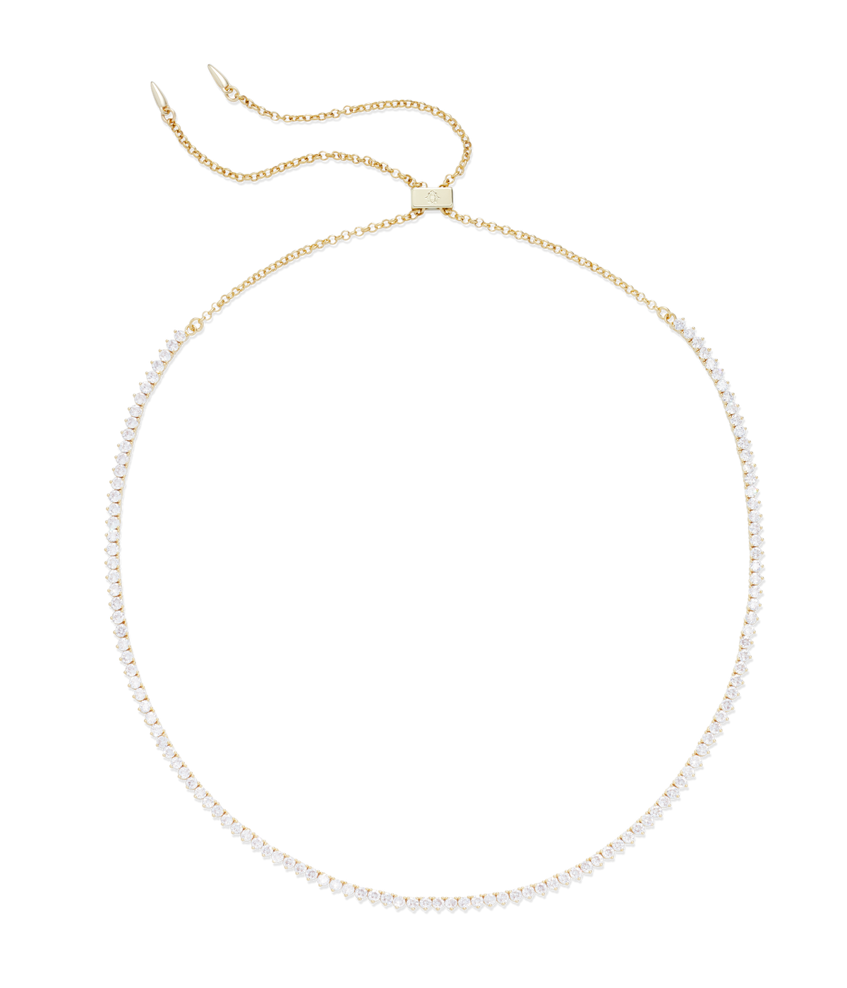 Mercer Slider Tennis Necklace - Loren Hope
