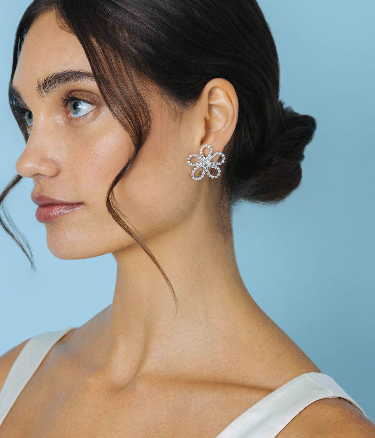 Leilani Flower Studs - Loren Hope