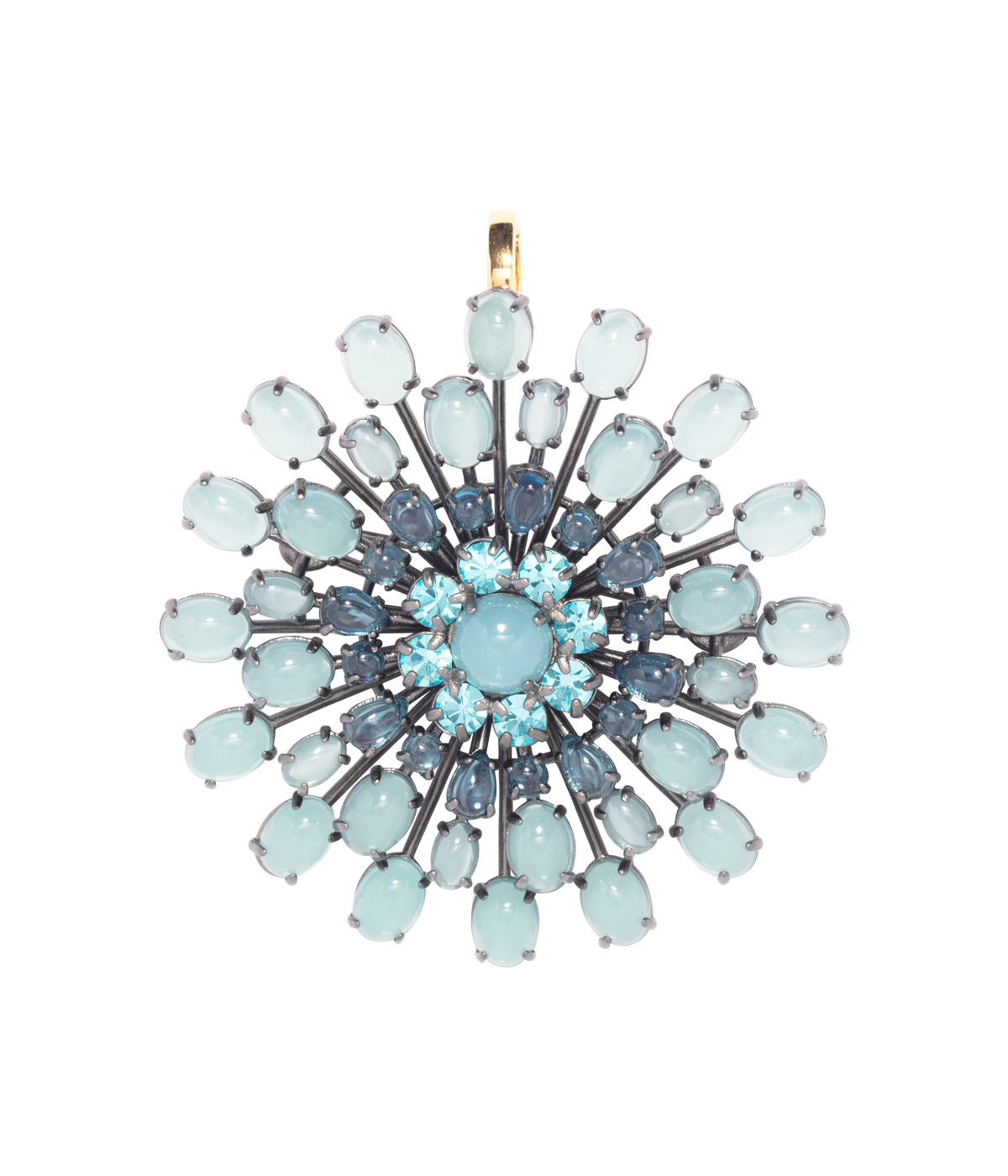 Frostine Brooch / Pendant - Loren Hope