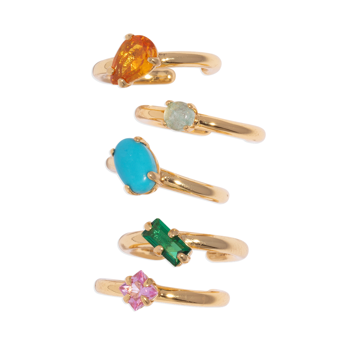 Fiesta Ear Cuff Set - Loren Hope