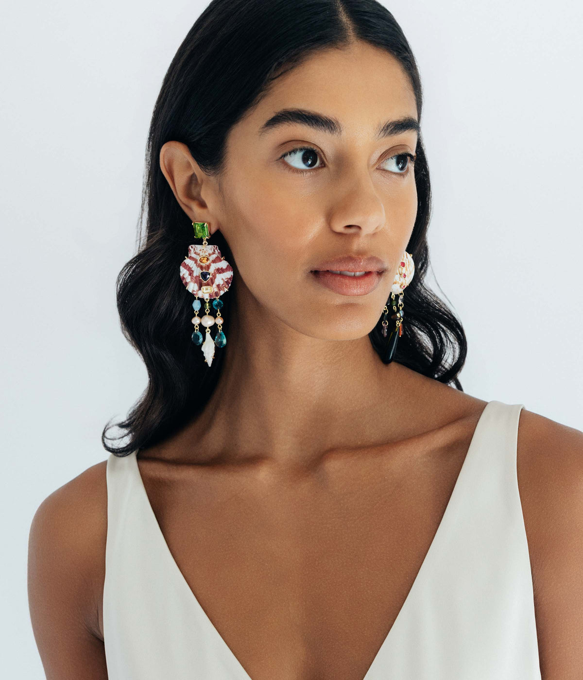 Lillia Statement Earrings - Loren Hope