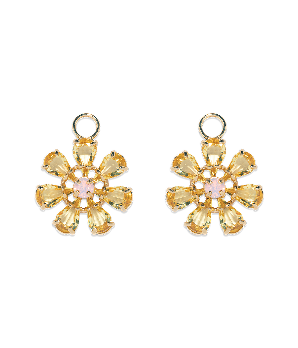 Dolly Flower Huggie Charms - Loren Hope