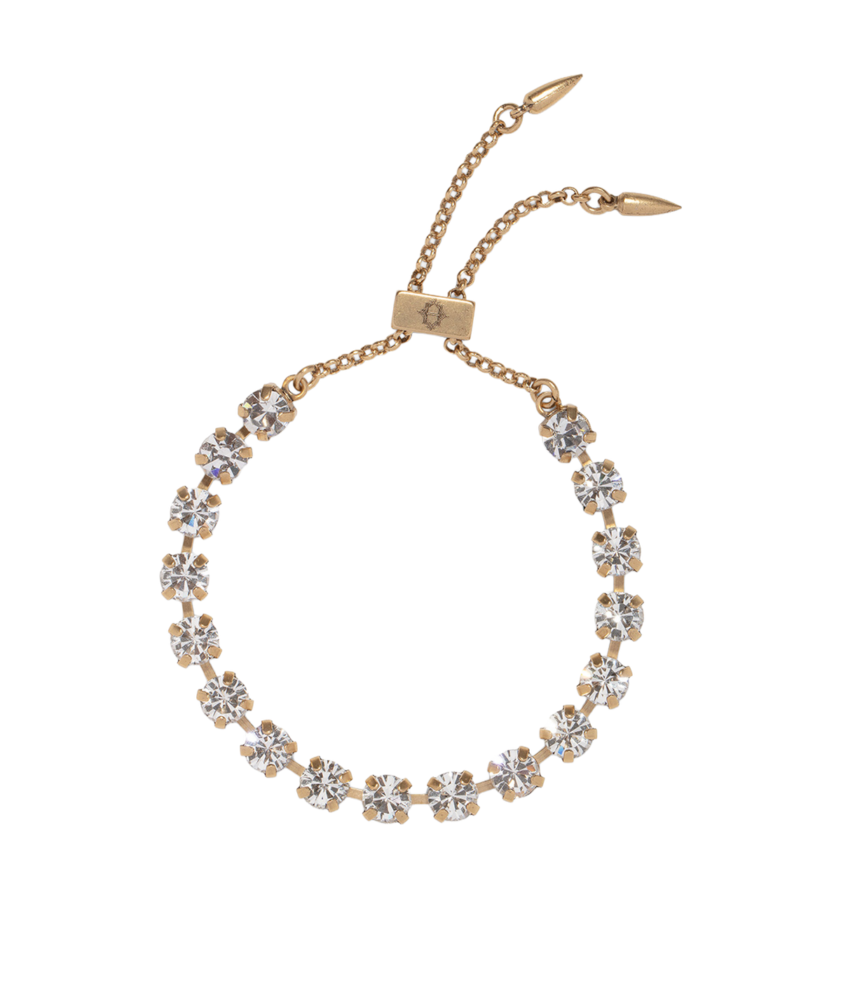 Milly Slider Bracelet in Crystal - Loren Hope