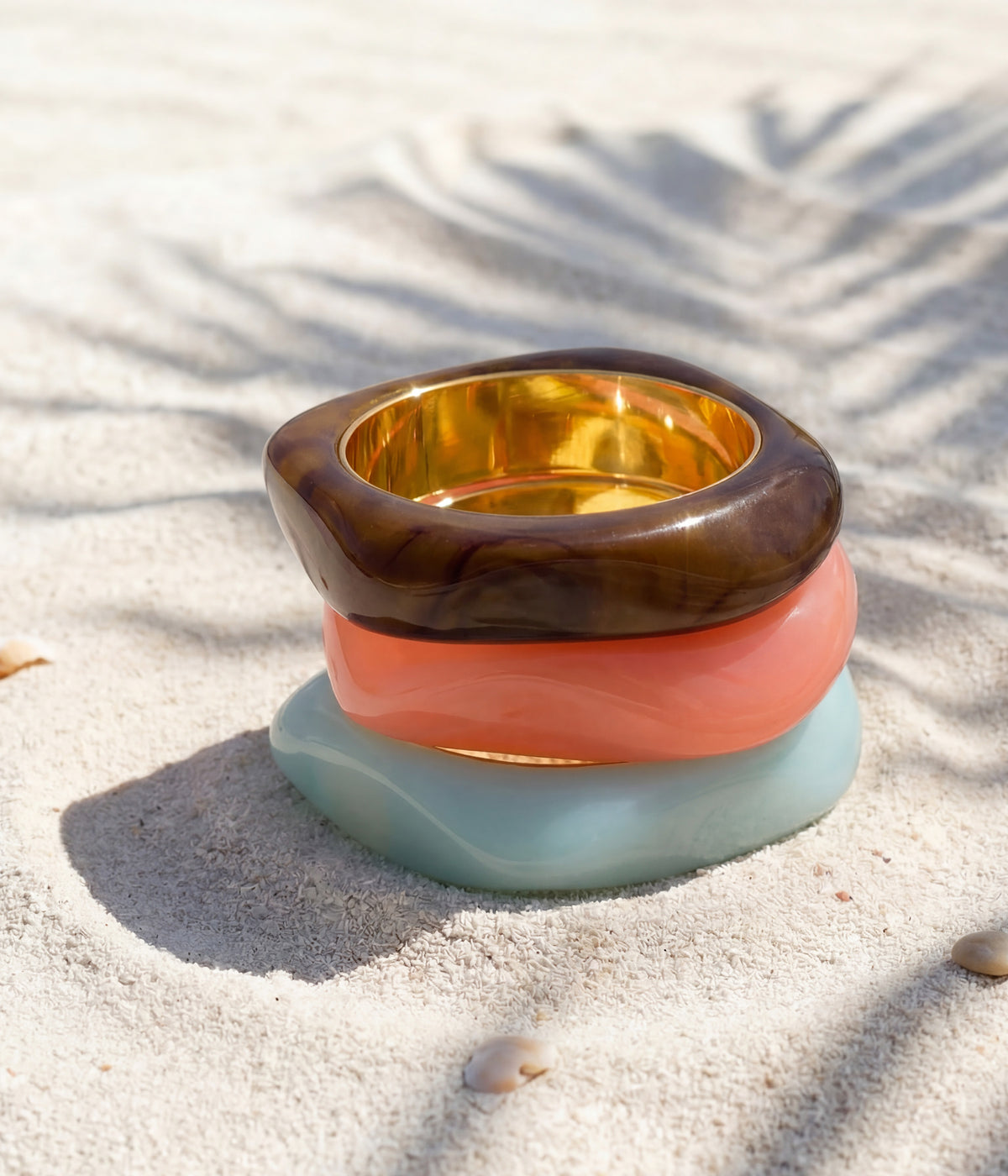 Paloma Bangle Bracelet in Pink - Loren Hope