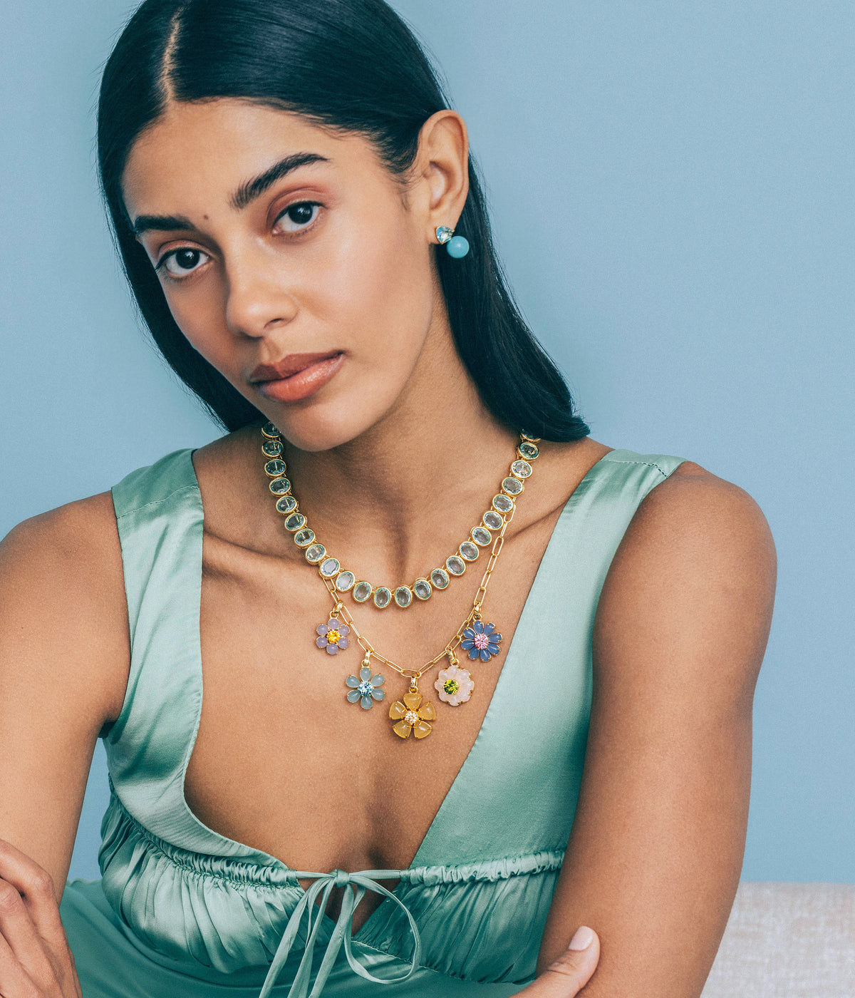 Talia Charm Necklace - Loren Hope
