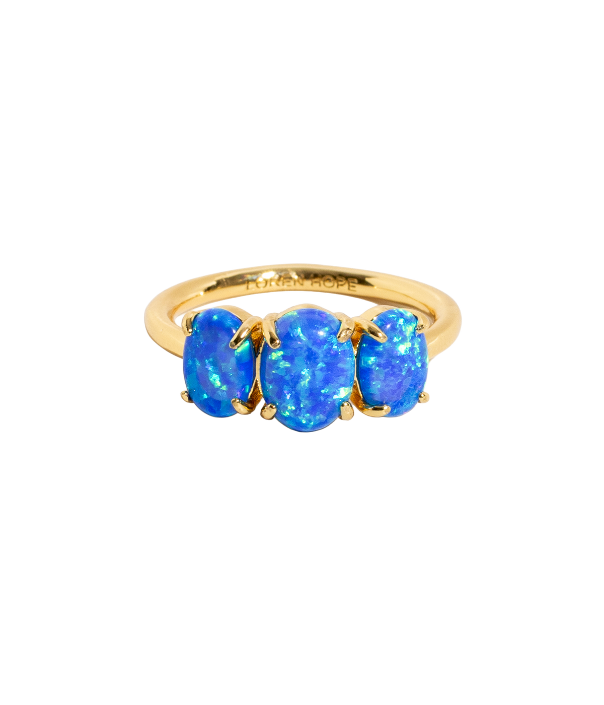 Nola Ring in Blue Opal - Loren Hope