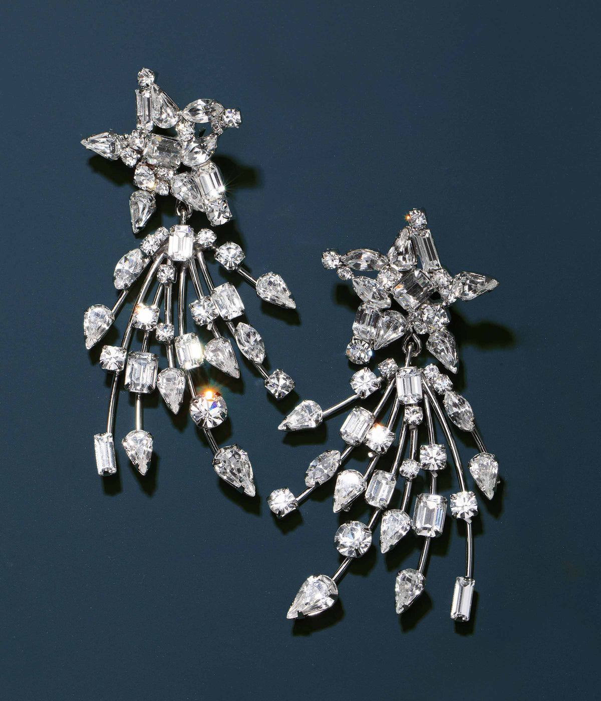 Starlight Earrings in Crystal - Loren Hope