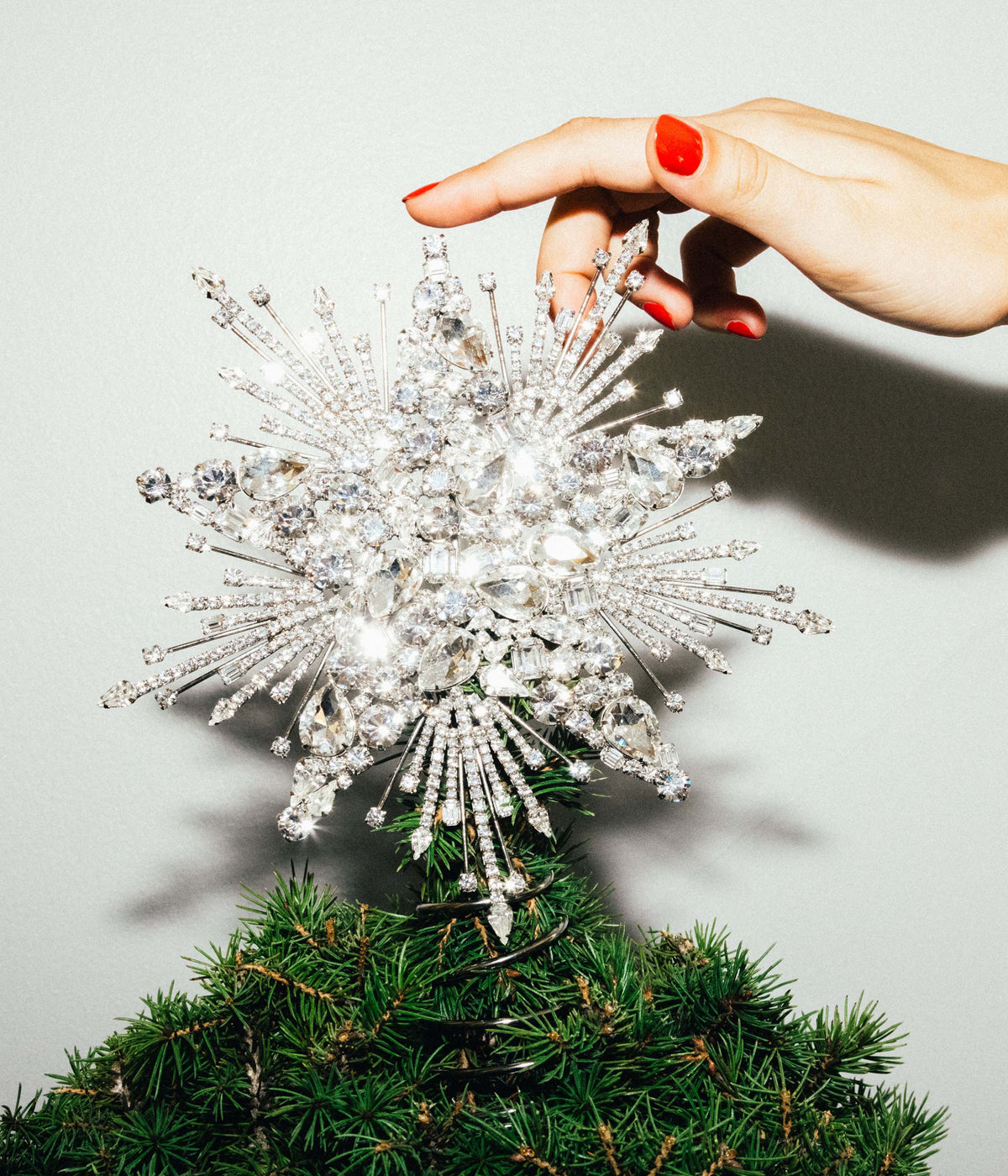 Starlight Tree Topper in Crystal - Loren Hope