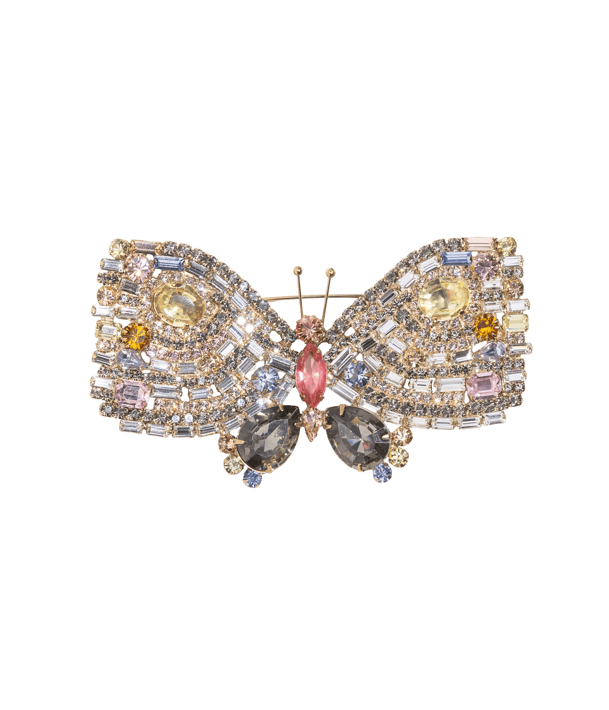 X-Large Butterfly in Black Diamond / Jonquil / Padparadscha