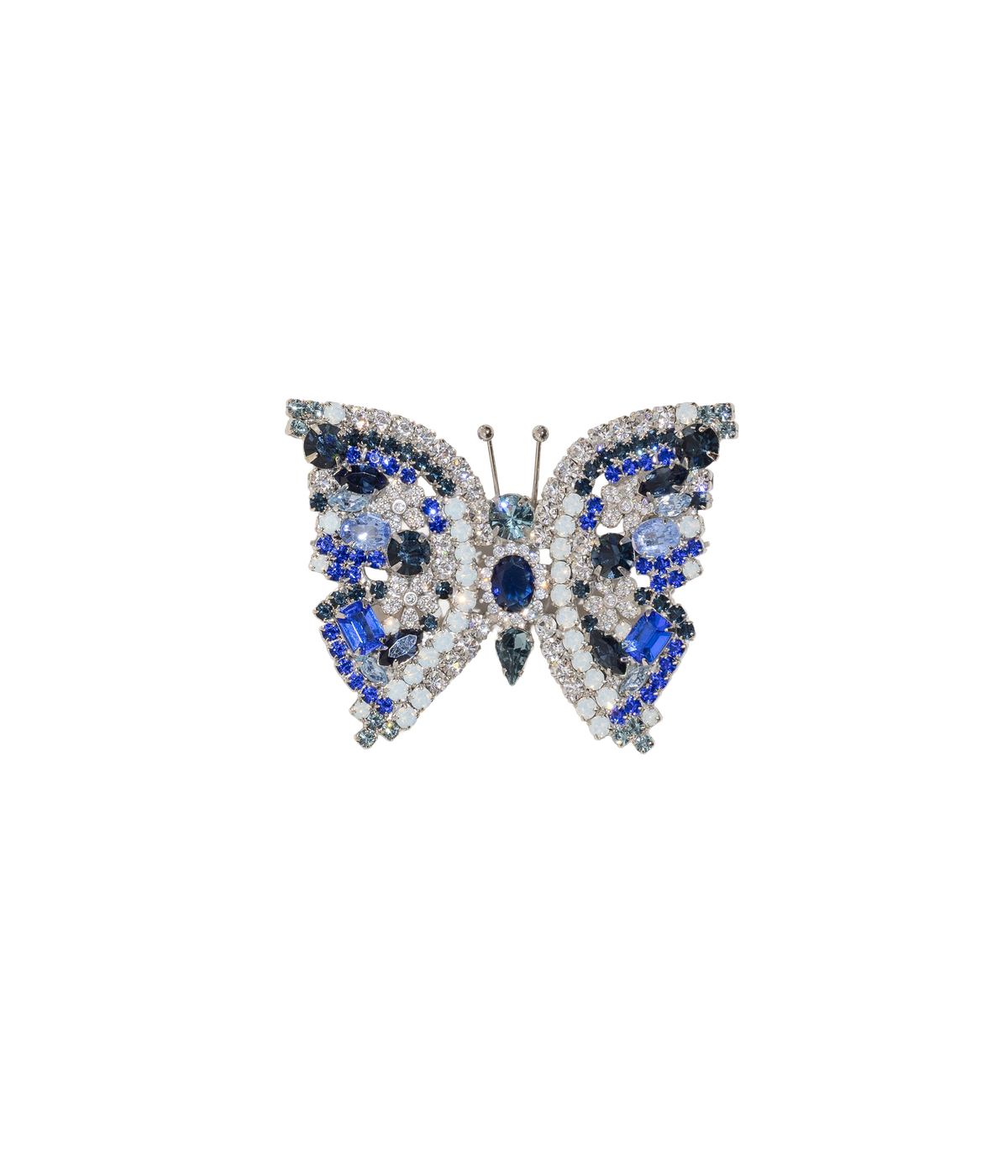 Small Butterfly in Crystal / Montana / Sapphire