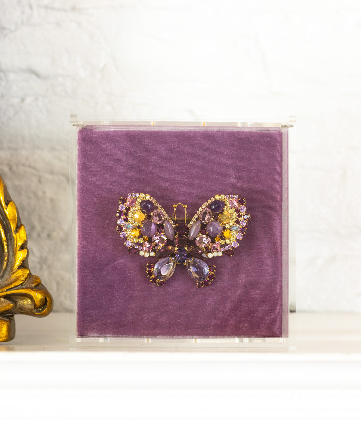 Large Butterfly in Amethyst / Jonquil / Aurum - Loren Hope