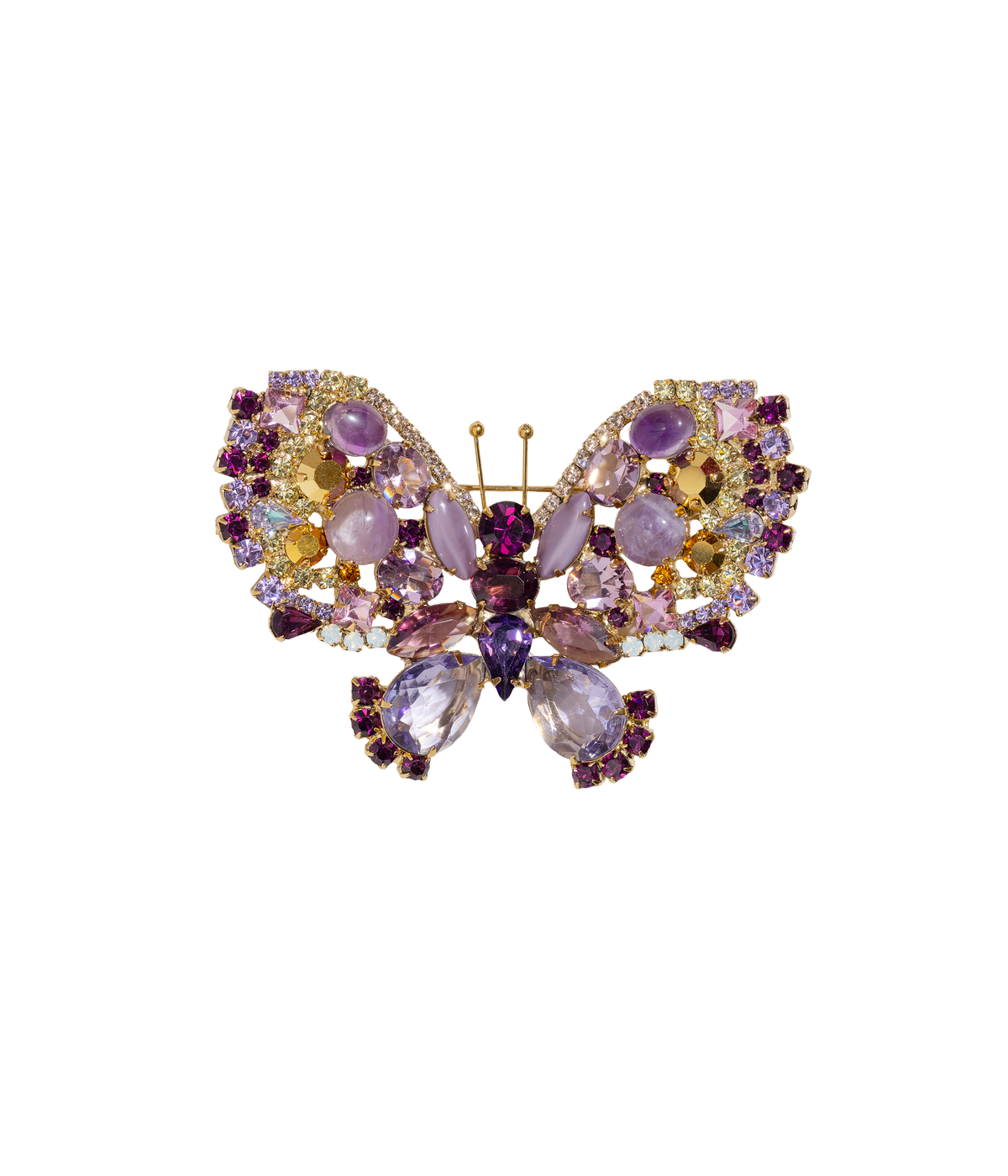 Large Butterfly in Amethyst / Jonquil / Aurum - Loren Hope
