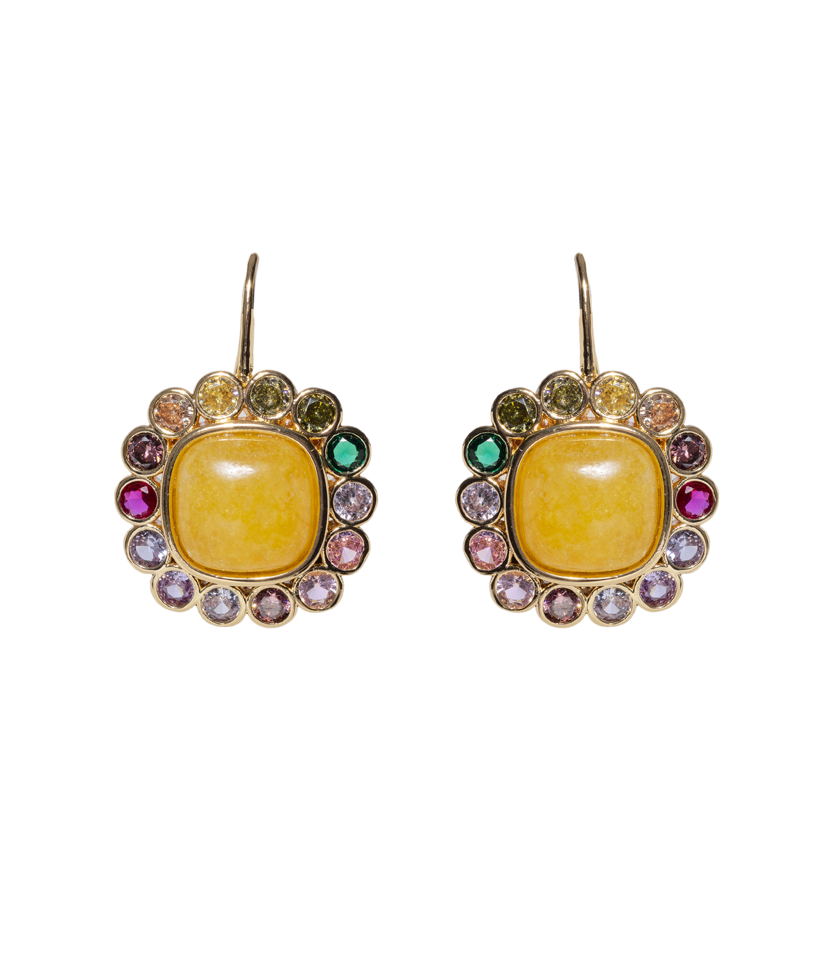 Ambrose Earrings in Tourmaline - Loren Hope