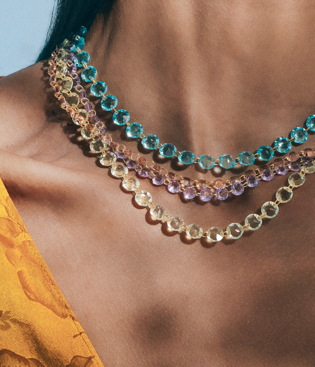 Avalon Necklace in Chrysolite - Loren Hope