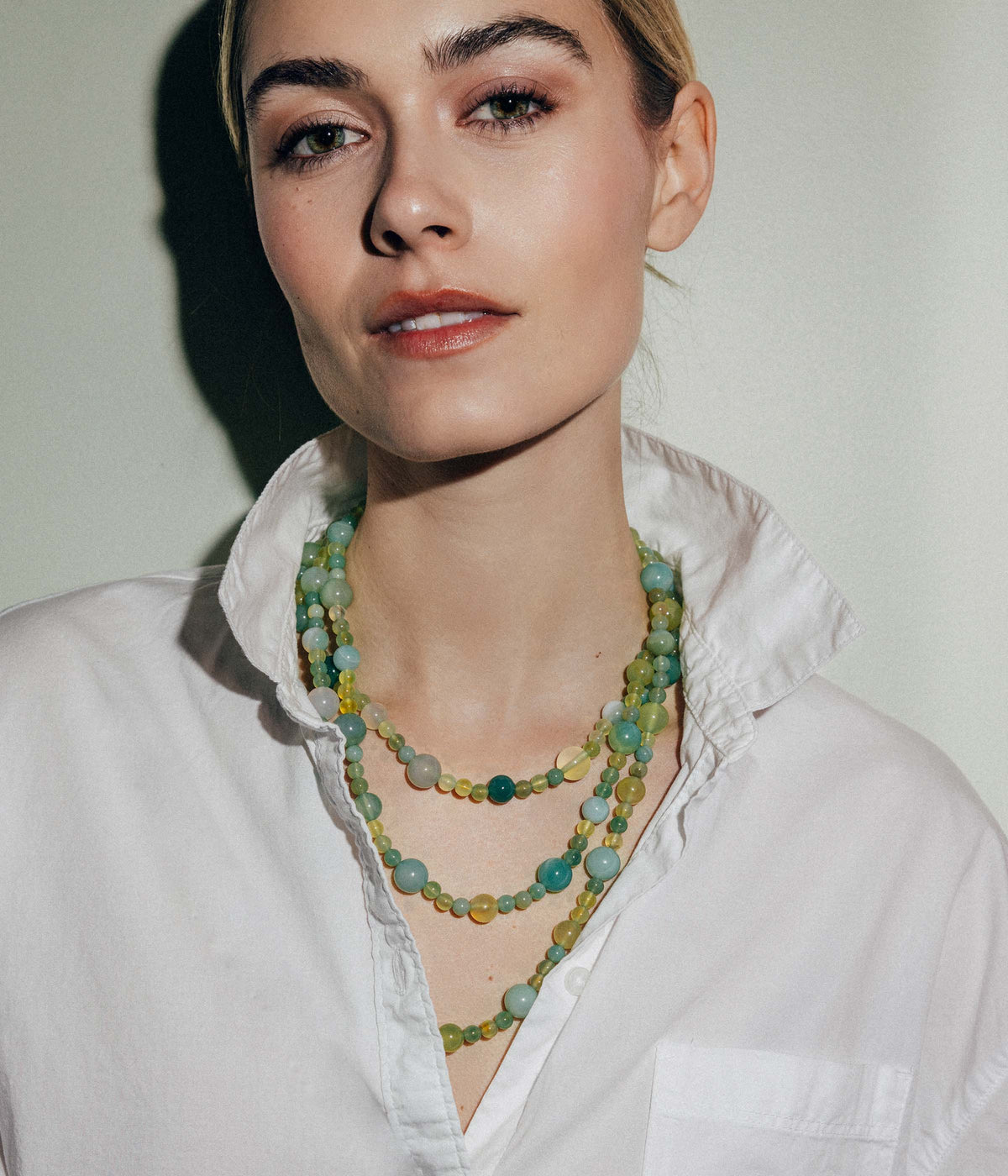 Celina Beaded Strand Necklace - Loren Hope