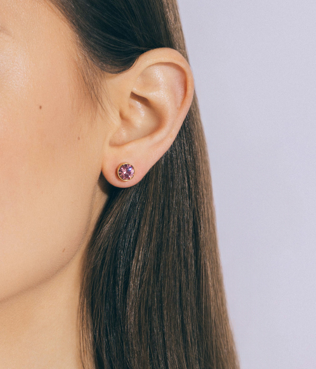 Demi Studs in Blush - Loren Hope