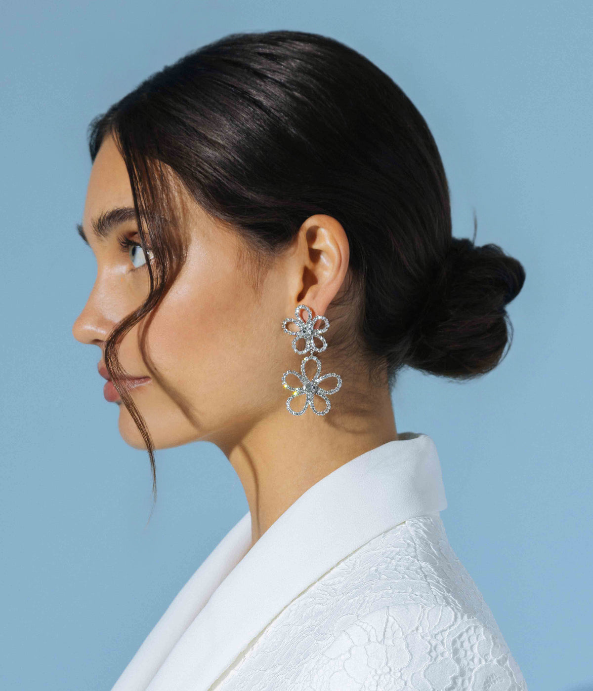 Leilani Flower Drop Earrings - Loren Hope