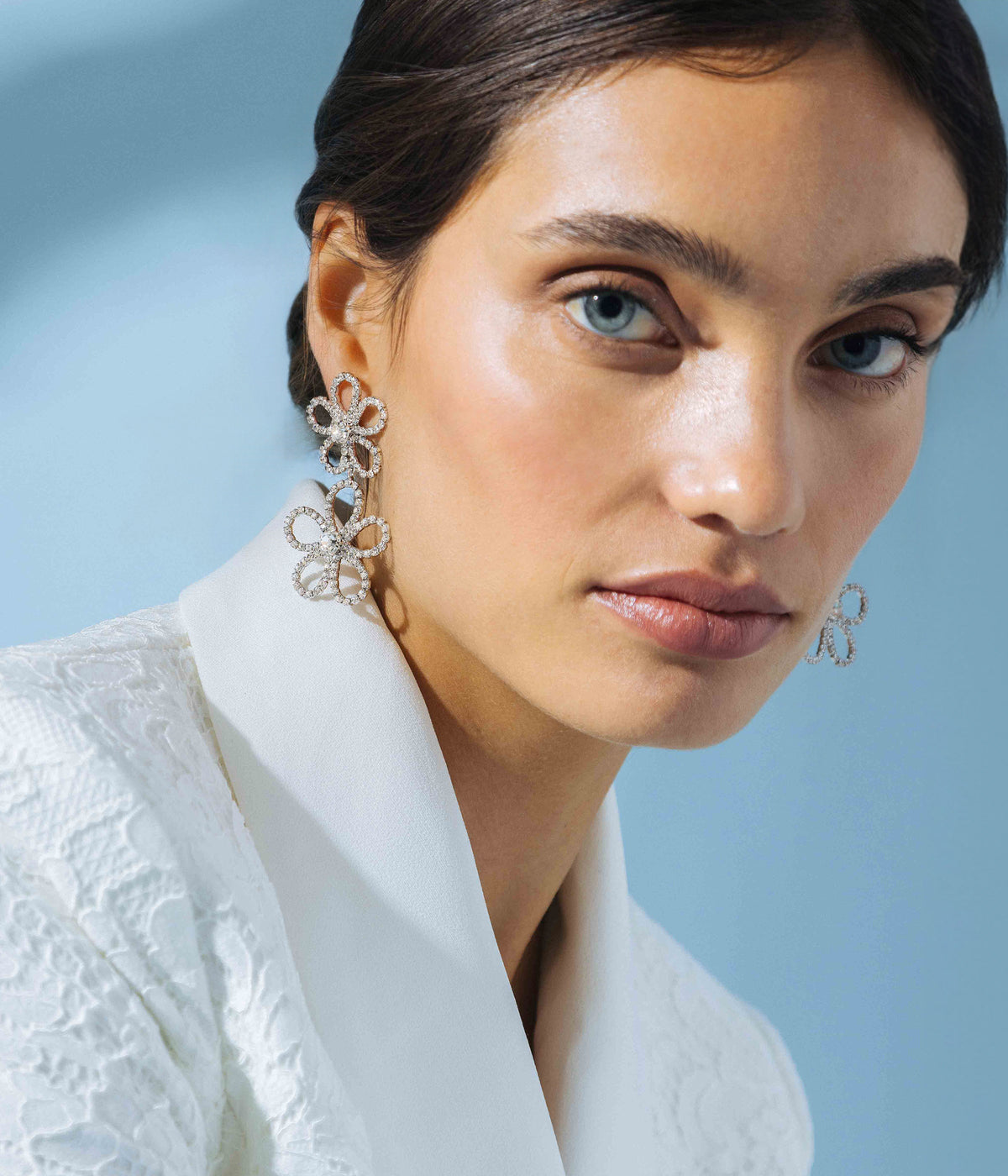 Leilani Flower Drop Earrings - Loren Hope