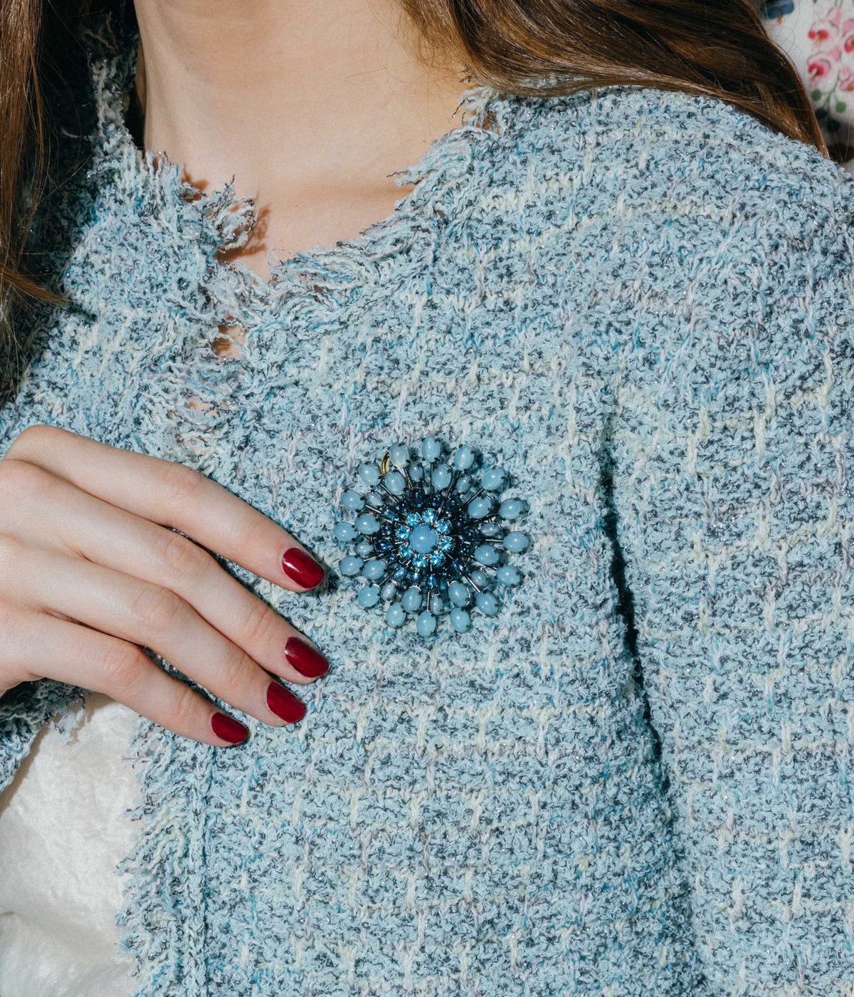 Frostine Brooch /  Pendant - Loren Hope
