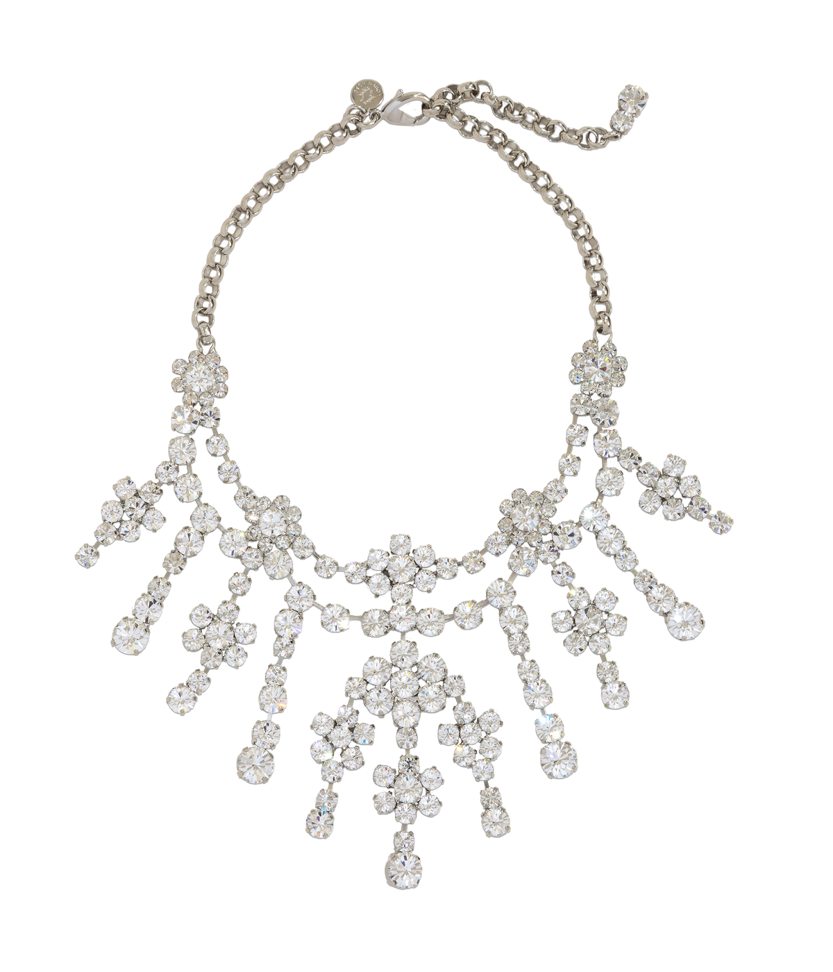 Isabella Crystal Statement Necklace - Loren Hope