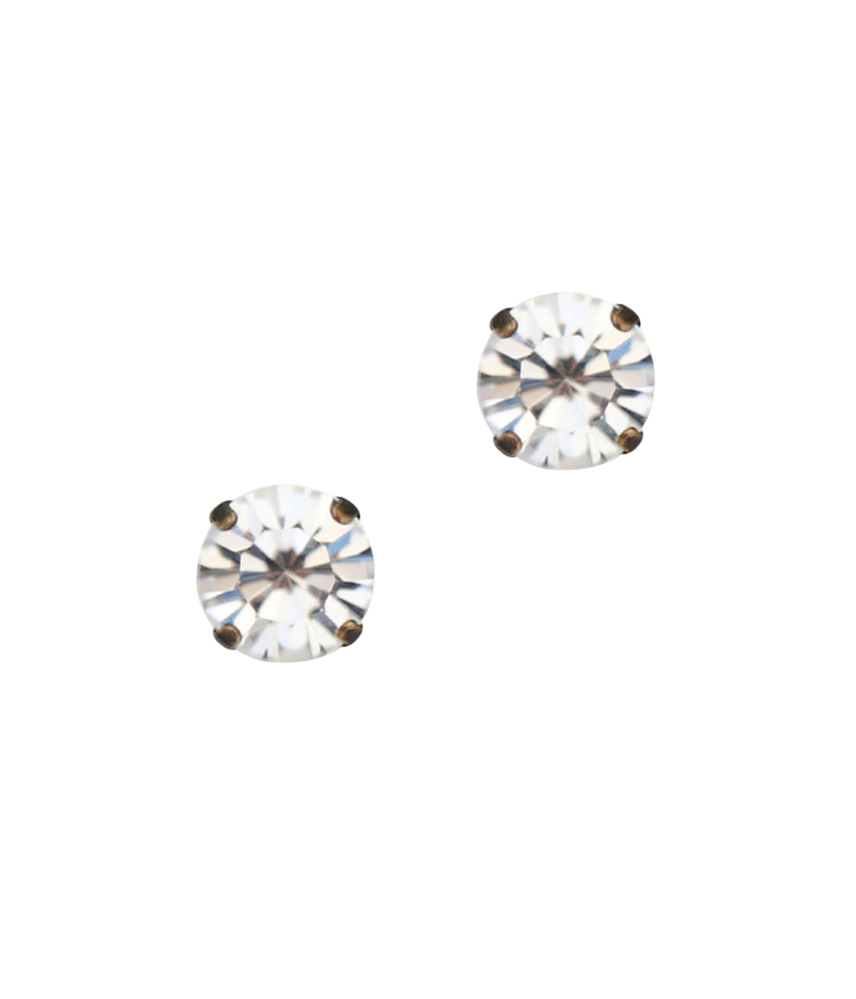 Kaylee Studs in Crystal - Loren Hope