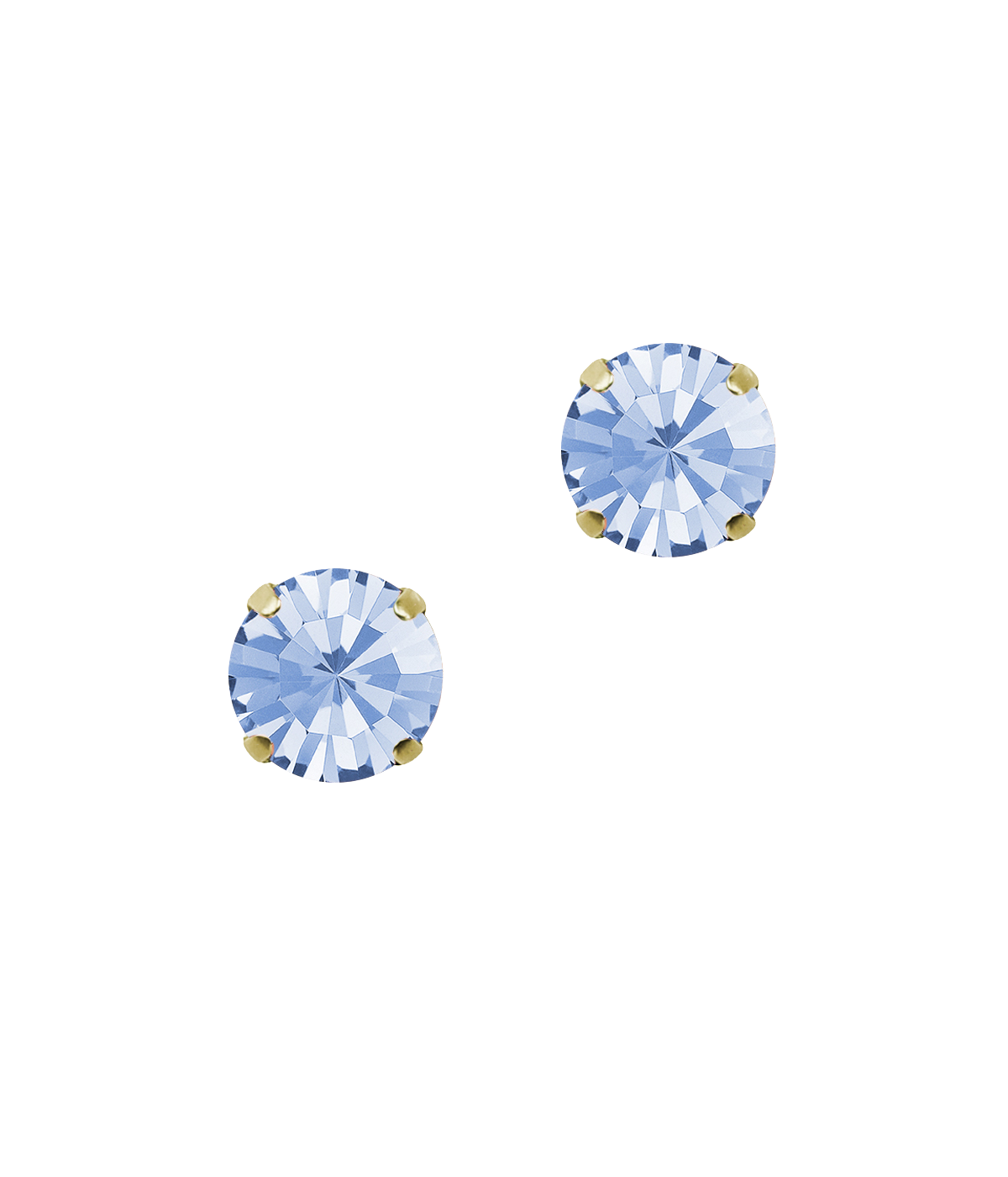 Kaylee Studs in Light Sapphire - Loren Hope