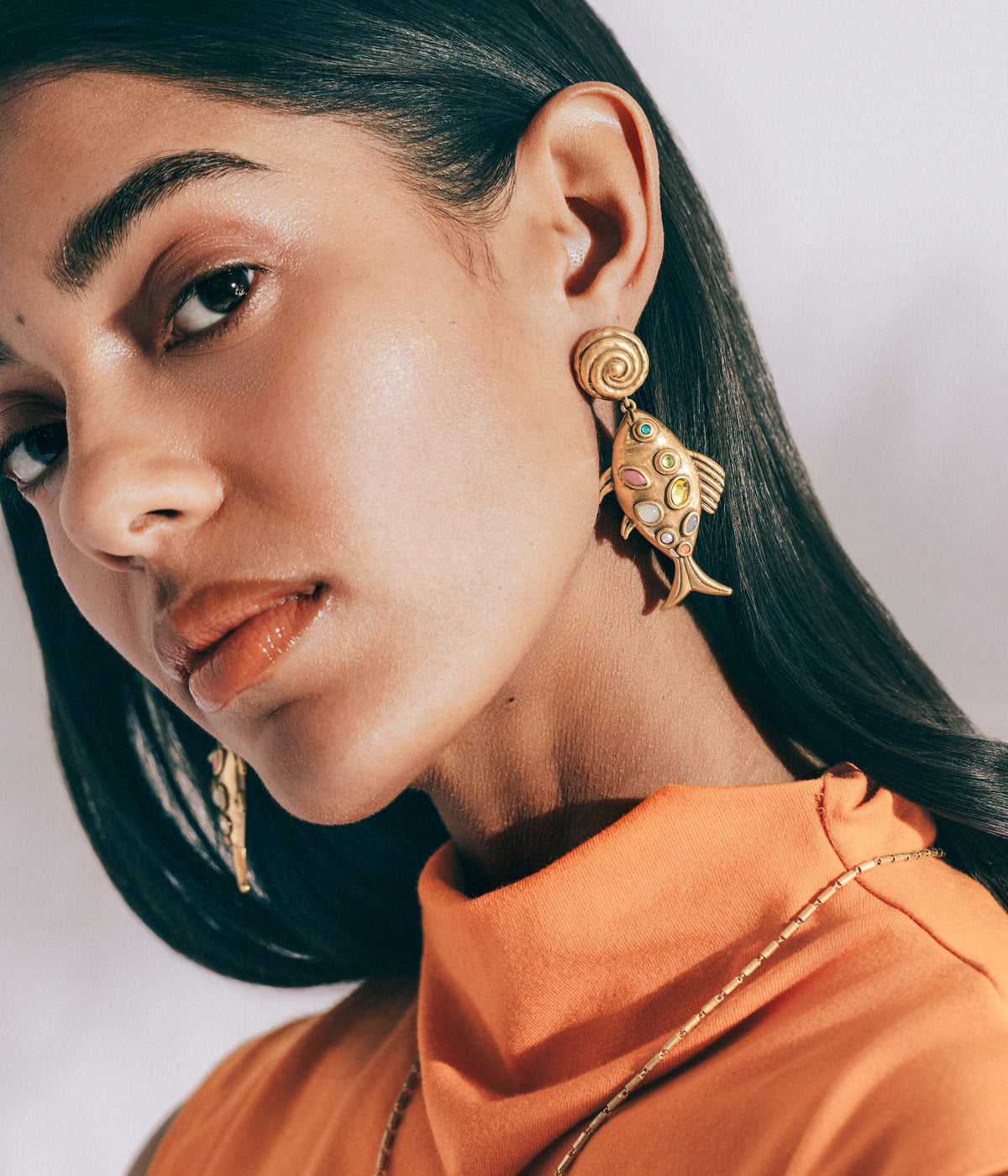 Kamari Fish Earrings - Loren Hope