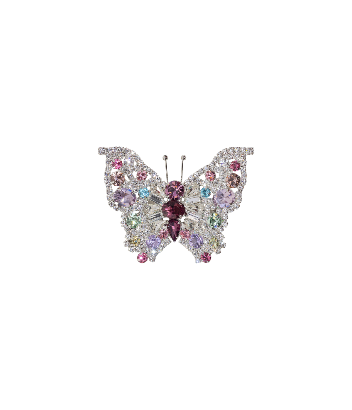 Limited Edition Butterfly in Crystal / Rose / Aqua - Loren Hope