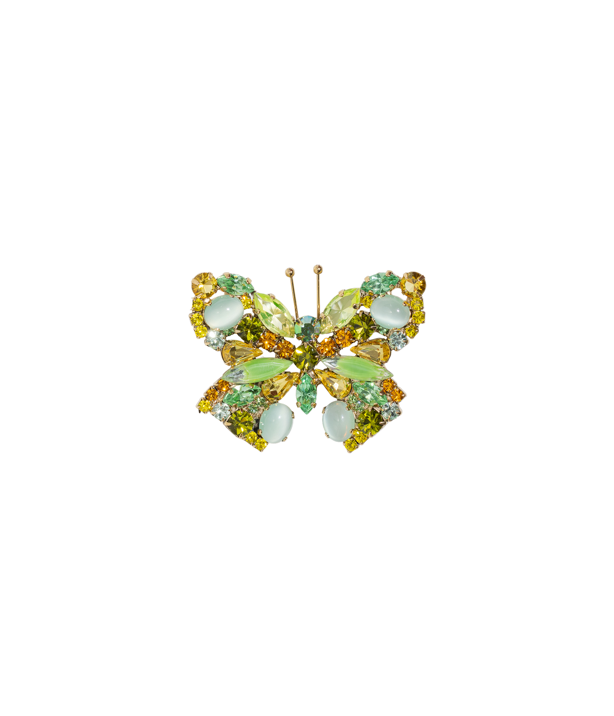 Limited Edition Butterfly in Citrine / Peridot / Topaz - Loren Hope