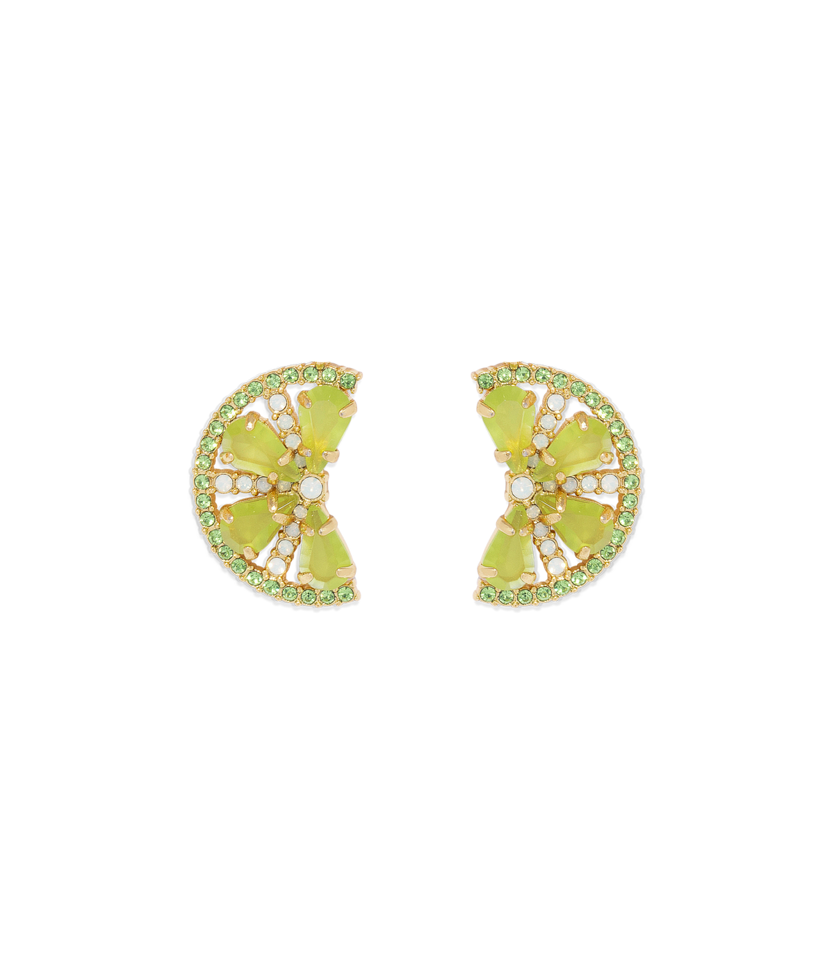 Lime Slice Studs - Loren Hope