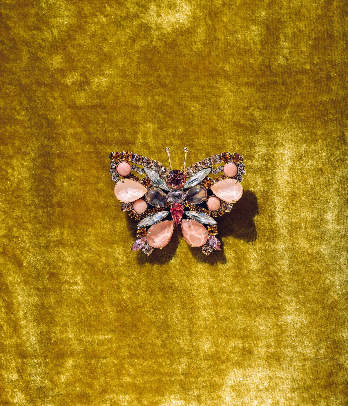 Butterfly in Light Peach / Rose / Topaz - Limited Edition of 25 - Loren Hope