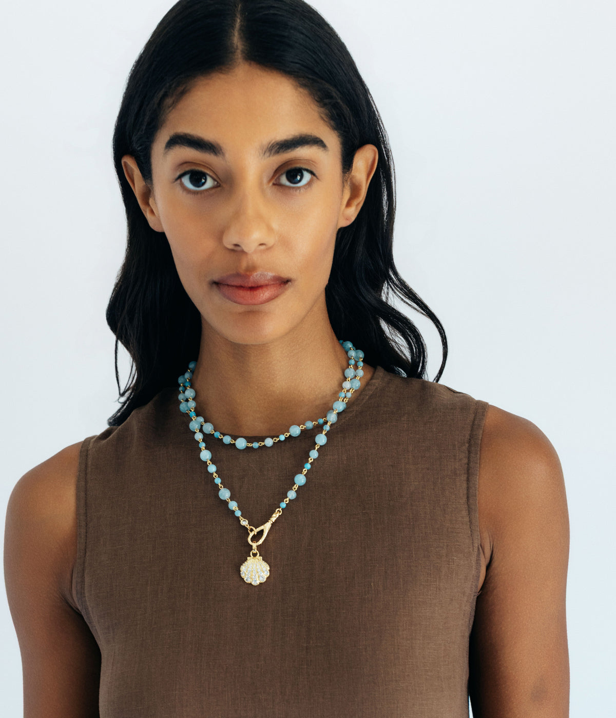 Darya Shell Necklace - Loren Hope