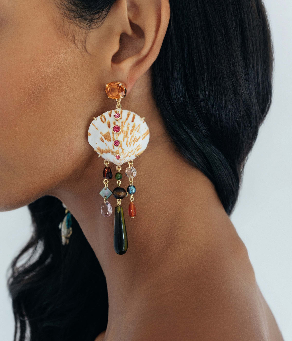 Lillia Statement Earrings - Loren Hope