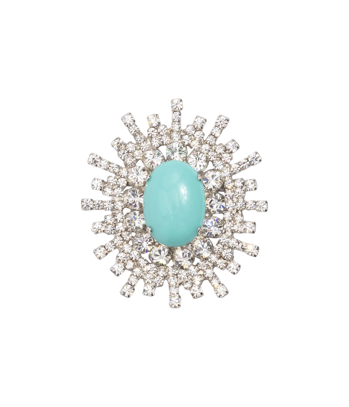 Stevie Brooch in Turquoise - Loren Hope
