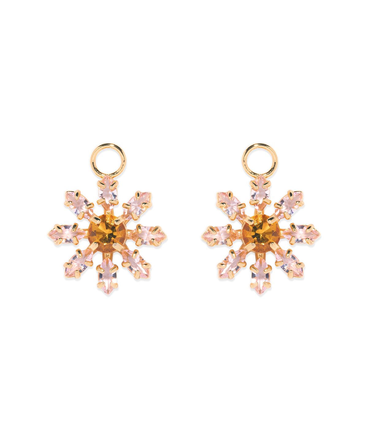 Maisie Flower Huggie Charms - Loren Hope