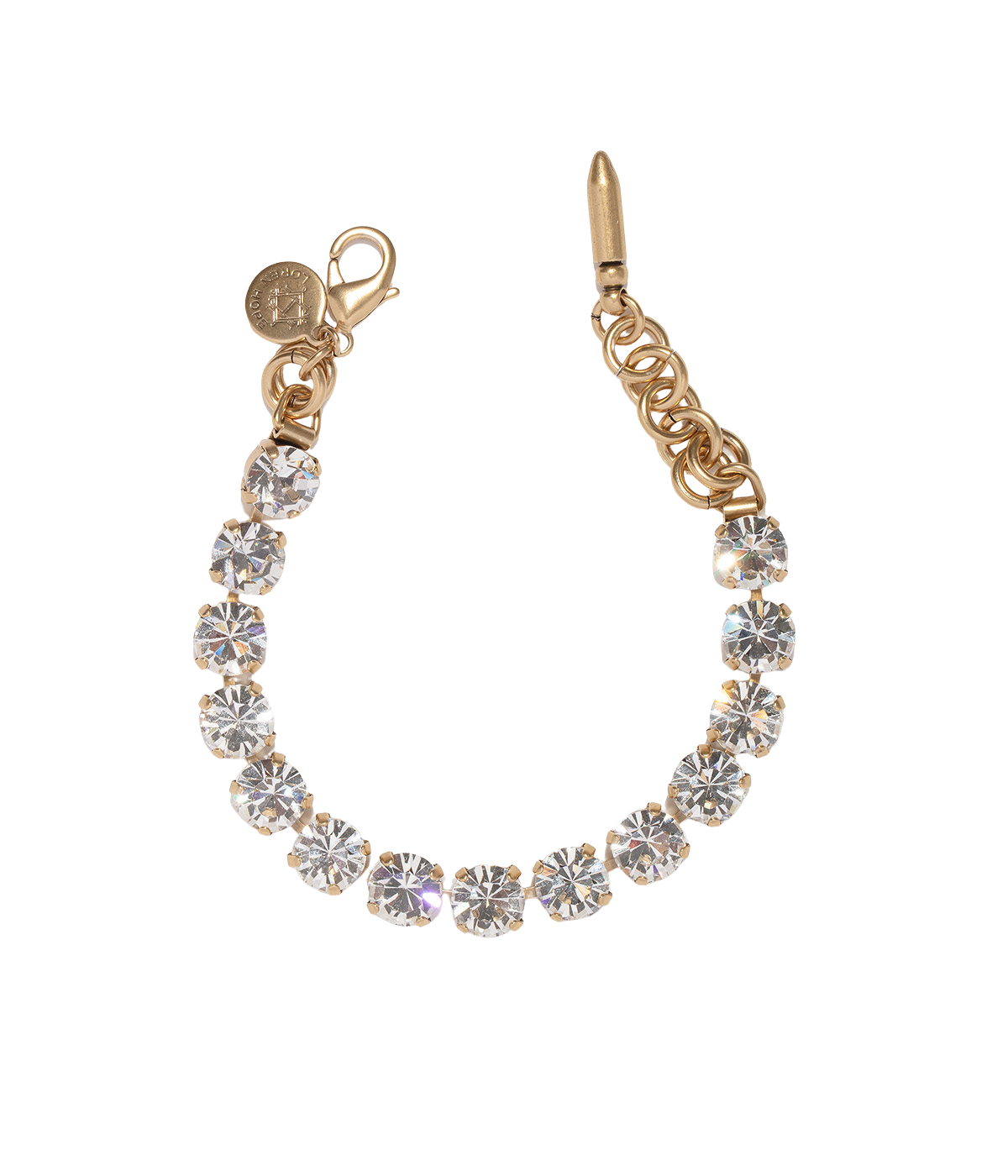 Arista Bracelet in Crystal - Loren Hope