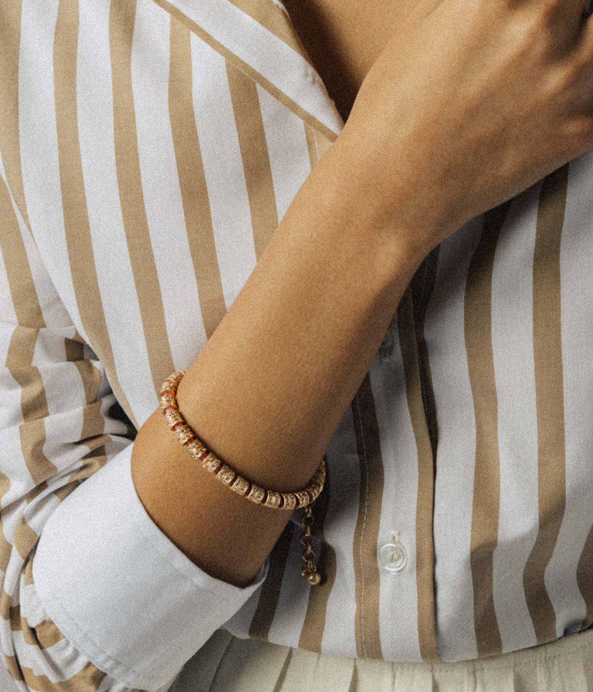 Manon Bracelet in Coral - Loren Hope